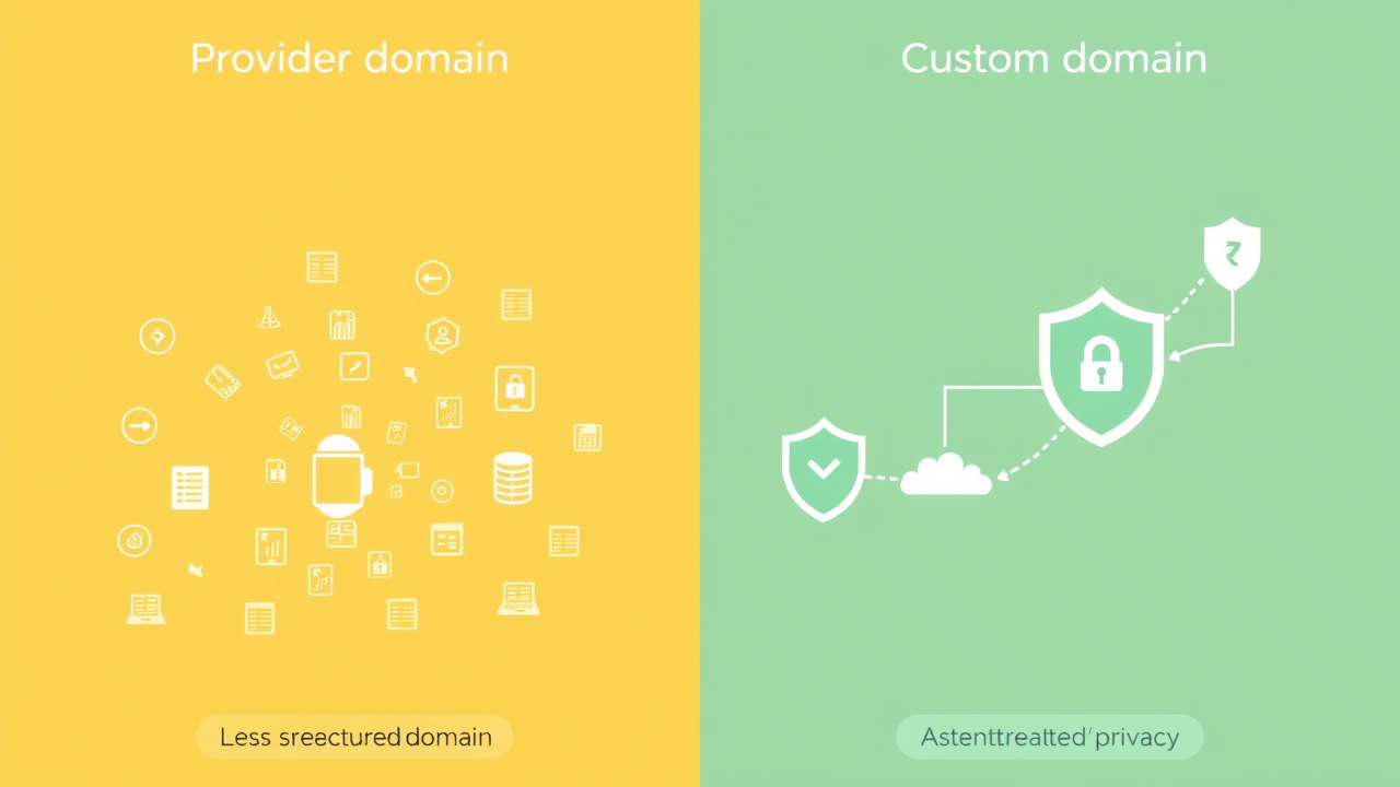 Custom Domains vs. Provider Domains: Image and Privacy Considerations